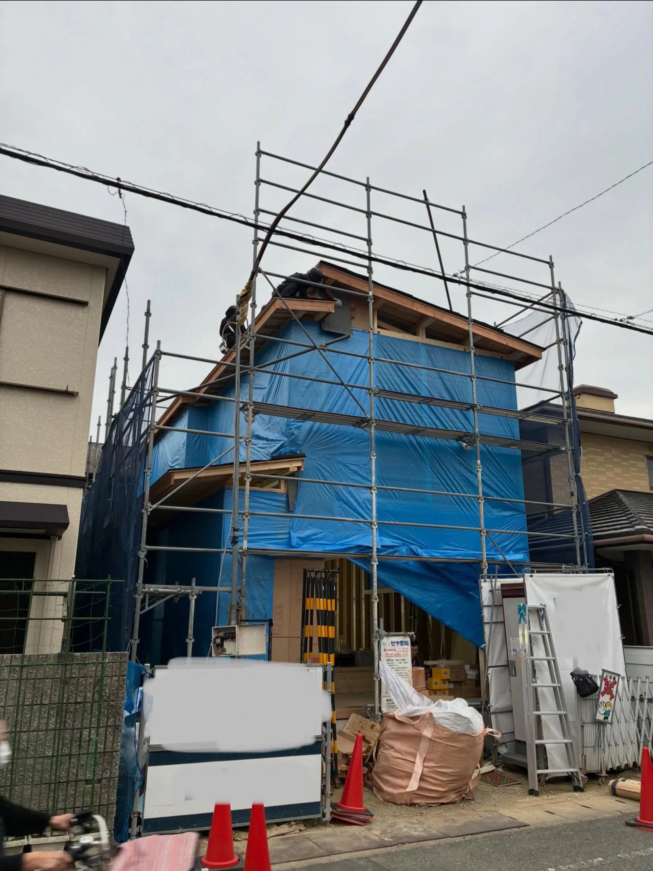 上棟5軒目〜!